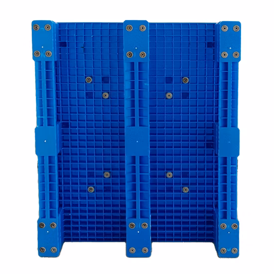 1.2*0.8*0.145m Euro Pallet Light Nestable Light Heavy Duty HDPE Supplier Used Cardboard Tray for Sale Cheap Plastic Pallet